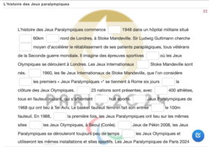 Révisez avec l'histoire des jeux paralympiques !